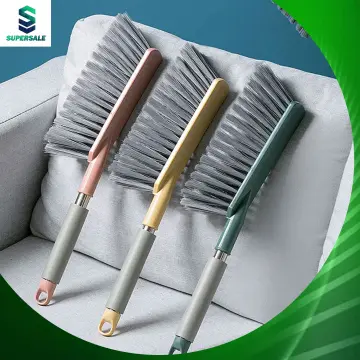 Long handle stainless steel wire brush industrial rust removal short hair  floor brush factory courtyard road moss hard bristle cleaning brush