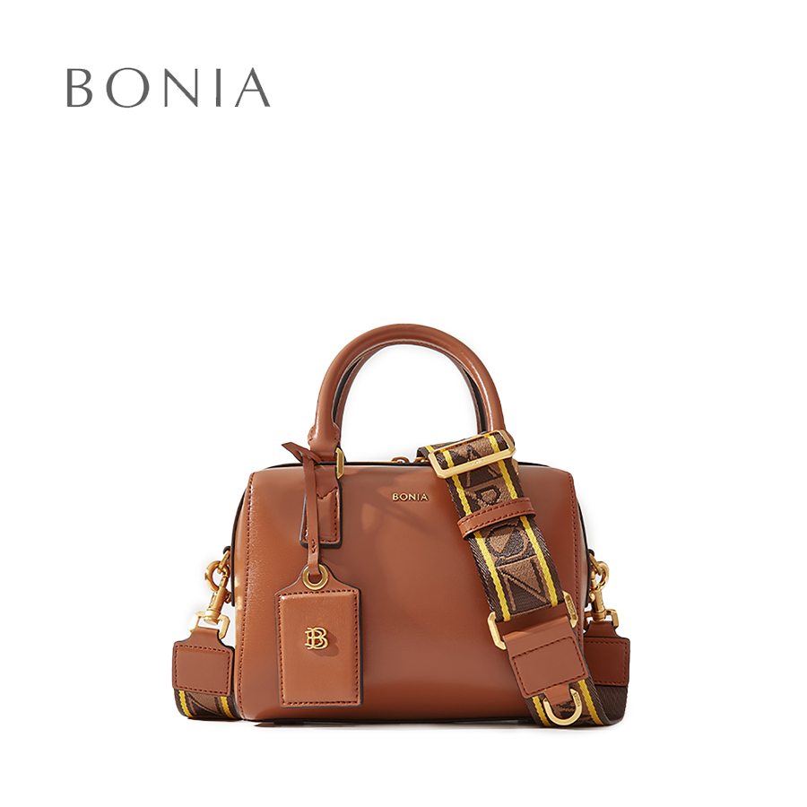 Bonia Elle Satchel Women's Bag with Adjustable Strap 860369-001-04-08-42-85