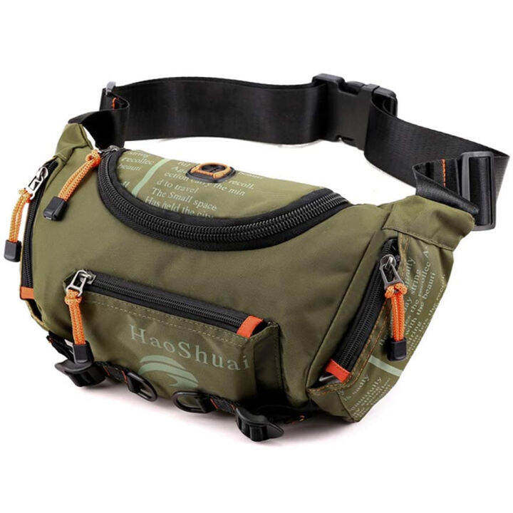 HAOSHUAI ORIGINAL On Sale Belt Bag Fashion Sports Nylon Waterproof