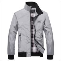 【CW】 2021 Men 39;s and Trend New ASTON MARTIN Logo Korean Collar Fashion Handsome Jacket Top Men