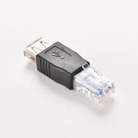 【100%-New】 ODM Auto Parts พีซีคริสตัล RJ45 USB ตัวผู้2.0ขั้วต่ออะแดปเตอร์ตัวเมีย AF แล็ปท็อปสายเคเบิ้ลเครือข่าย LAN ปลั๊กแปลงอีเธอร์เน็ต