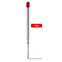 การเปลี่ยนไส้ปากกาชี้ปากกาลูกลื่นหมึกดำสีน้ำเงินสีแดง5ชิ้น/ล็อตสำหรับปากกา Parker อุปกรณ์เครื่องเขียนสำนักงานโรงเรียน