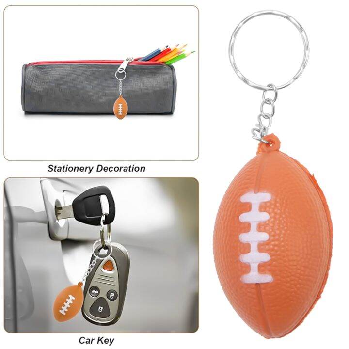 20-pack-rugby-ball-keychains-for-party-favors-rugby-stress-ball-school-carnival-reward-sports-centerpiece-decorations