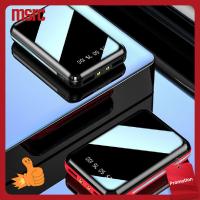 MSRC แบบพกพา 10000mah Dual USB Sockets 20000mah Fast Charge Power Bank Mini Mobile Power