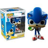 FUNKO POP Sonic Hedgehogอัลตราโซนิกเมาส์มือสำนักงานอเบอร์ดีนรูปแบบการตกแต่งของเล่นเกมอุปกรณ์ต่อพ่วง