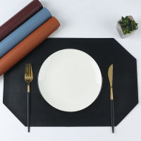 Terylin Nordic Placemat หนังแปดเหลี่ยมธรรมดา