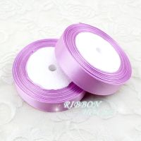 ；‘。、’ (25 Yards/Roll) Violet Satin Rion Single  Wedding Decoration Handmade DIY Gift Wrapping Christmas Rions Wholesale