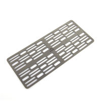 Widesea Camping Equipment Titanium Baking Tray Ultralight BBQ Tool Picnic Grill Outdoor Barbecue Dish Utensils Tourism Hiking