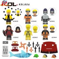 LEADINGSTAR KDL806 Manga Vortex Naruto Minifigures K2039-2044 Building Blocks ของเล่นสำหรับเด็ก【cod】