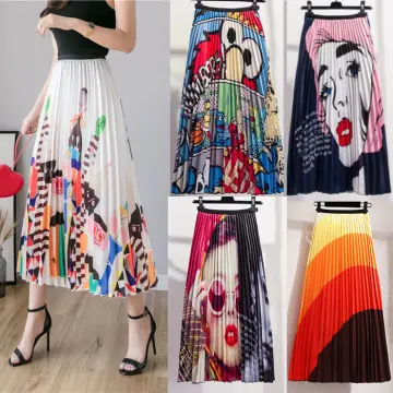 Shop Pleated Skirts For Women Midi with great discounts and prices