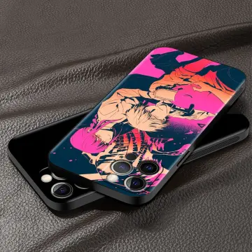 Cartoon Anime Chainsaw Man Phone Case for iPhone 15 14 13 11 12 Pro Max  Mini 7 8 Plus SE XS X XR Couple Cover For iPhone 11 Case