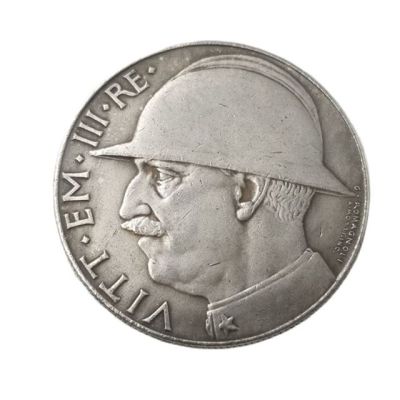 เหรียญอิตาลี1928เหรียญที่ระลึก Vitt.em.iiii.re ของที่ระลึกของตกแต่งบ้านงานหัตถกรรมเหรียญ Italla