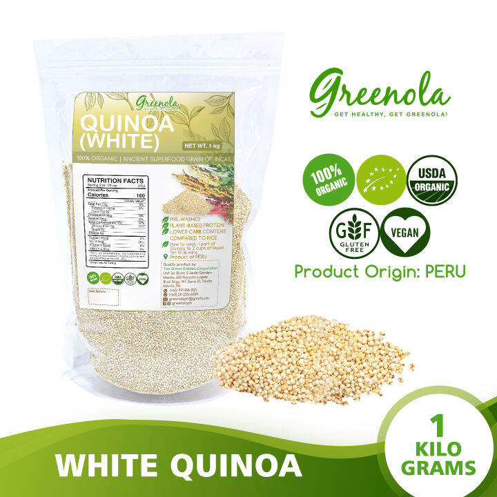 Greenola Organic White Quinoa Lazada PH