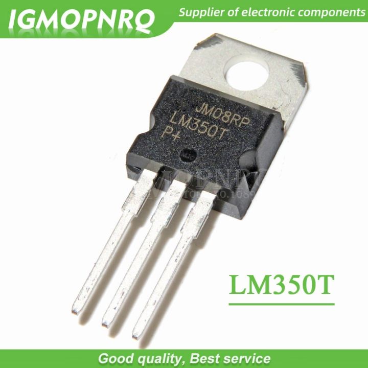 10pcs/lot LM350T LM350 TO 220 IC 3a adjustable three terminal regulator New Original