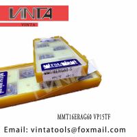 คุณภาพสูง MMT 16ER AG60 VP15TF CNC คาร์ไบด์แทรกใบมีดกลึงแผ่นเซาะตัดเครื่องมือตัด