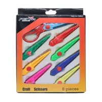 กรรไกรซิกแซก 8 ชิ้น Scissors1609 SP-6935257000272