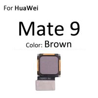 เครื่องสแกนลายนิ้วมือขั้วต่อสำหรับ Huawei Mate 10 9 Pro Lite เซ็นเซอร์สัมผัส Id Home Return On Key Connection สายเคเบิลงอได้