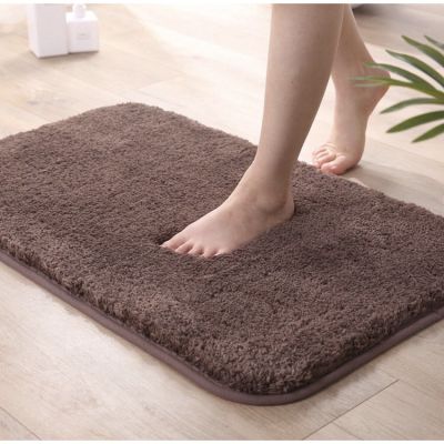 พรมเช็ดเท้ากันลื่น Rectangular Door Mat พรมเช็ดเท้านาโน ขนนุ่มซับน้ำดี มีกันลื่นด้านหลัง ขนาด 40x60 cm. พรมเช็ดเท้ากันลื่นซับน้ำอย่างดี Indoor Doormat Non-Slip พรมตกแต่งห้อง พรมแต่งห้องนอน พรมตกแต่งบ้าน