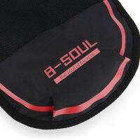 B-SOUL เบากีฬากระเป๋าเป้สะพายหลังวิ่งขี่จักรยานเสื้อกั๊กกระเป๋าระบายอากาศควรเข็มขัดหลายชั้นความจุขนาดใหญ่ที่มีถุงน้ำ