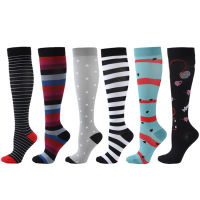 Basketball Compression Sock Sport 6 Pairs Sport Running Sock Compression Cycling Sock Compression Medical Sock Drop Shipping