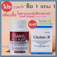 เซ็ต2ชิ้นชะลอวัย?กิฟารีนโคซานอลมัลติแพลนท์ โอเมก้า3ออยล์1กระปุก(30แคปซูล)ควรทานทุกวัน+กิฟารีนโคลีนบี#1กล่อง(30แคปซูล)?