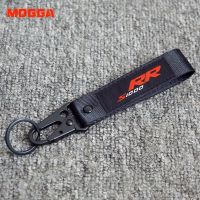 For BMW S1000RR HP4 S1000 RR S 1000RR Embroidey Keychain Keyring Key Chain Holder Key Ring Pendant Motorcycle Accessories