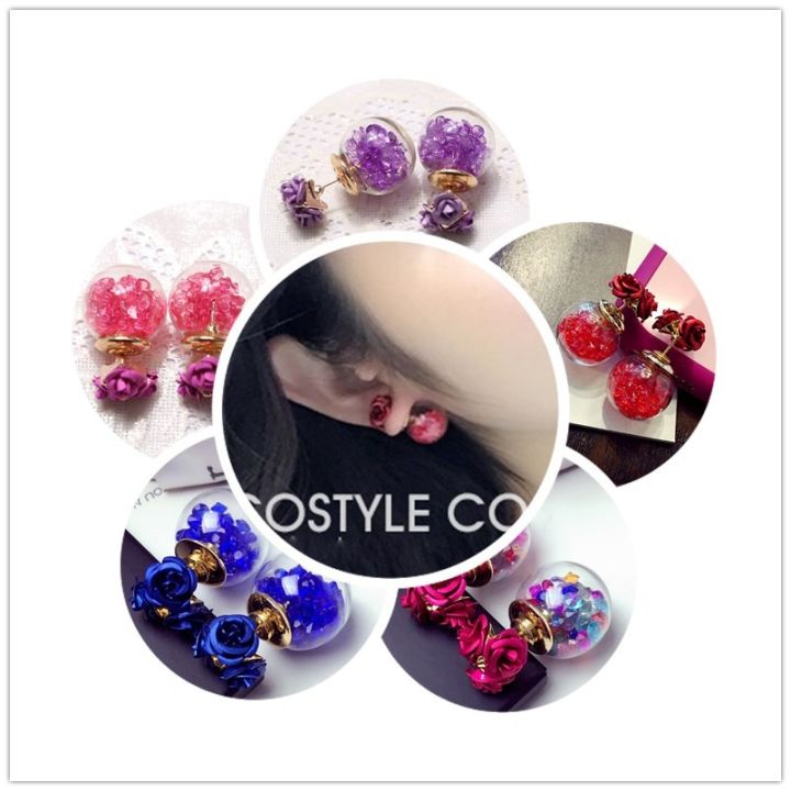 glass-flowers-crystal-stud-earring-double-glass-double-earrings-rose-1pair-aliexpress