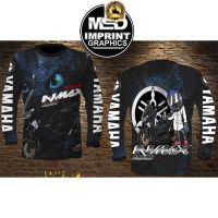 2023 design NMAX Full Sublimation long sleeve t-shirt，Can be customization