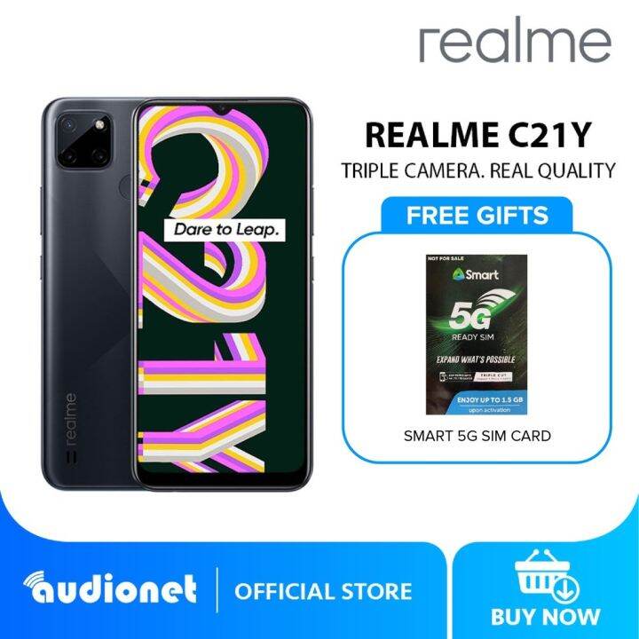 realme c21y 4gb ram