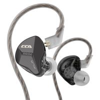 CCA FLA Metal Wired Headset In Ear Monitor HIFI Bass Earbuds Earphone Sport Game Music DJ Dynamic Headphones With Microphone