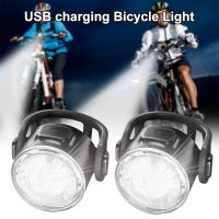 6 Modes Bike Light USB Rechargeable Bicycle Headlight Rear Light Waterproof Bike Front Light Cycling Taillight Bike Accessories Lights Reflectors