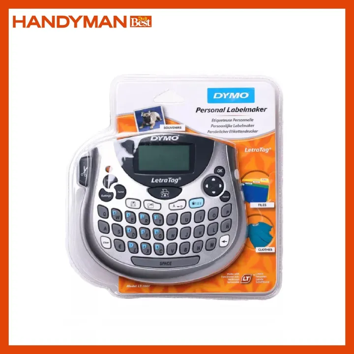 Dymo LetraTag® LT100T with 1pc Label Cassette Tape Lazada PH