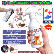 Chai Xịt Đuổi Chuột NHẬT BẢN SAMURAI CARE 350ml - Dùng Xe Ôtô, Trong Nhà