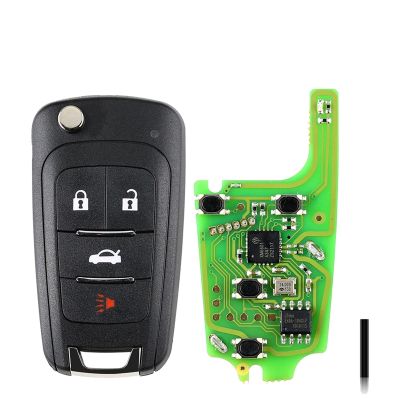 Xhorse XKBU01EN Universal Remote Key Wire Remote Key Car Remote Smart Key Fob Flip 4 Button for Buick Style for VVDI Key Tool