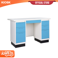 KIOSK โต๊ะทำงานVIO หน้าเหล็ก 150ซม.