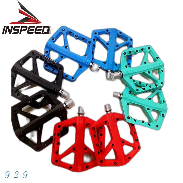 INSPEED 929 Ultralight Seal Bearings Pedal Cycling Nylon Road Bmx Mtb