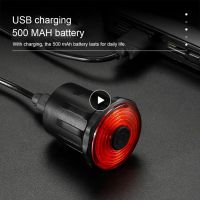 ☒ Usb Charging Bicycle Warning Light High Brightness Dual-purpose Bicycle Tail Light 500mah Battery 6 Lighting Modes Main Lamp Led