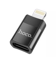 HOCO UA17 Lightning (ตัวผู้) เป็น Type-C (ตัวเมีย) USB 2.0 Adapter สีดำ OTG LIGHTNING TO TYPE-C