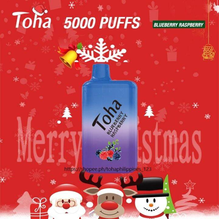 BLUEBERRY RASPBERRY TOHA 5000 Lazada PH