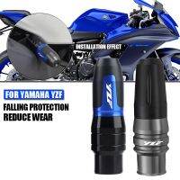 ถุงมือ♚แผ่นเฟรมป้องกันรถเลื่อนล้มไอเสียสำหรับ Yamaha YZF R1 YZF R3 YZF R6แผ่นป้องกันการตก YZF-R1 YZF-R3 YZF-R6 R125 YZF R25 R1M R1S R6S