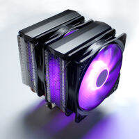 Kyushu Fengshen Dashuang Tower RGB V3ที่ระบายความร้อน CPU บัมเปอร์โลหะ115X AM4คอมพิวเตอร์พัดลมเดสก์ท็อป