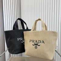 PradaˉNew Tote Bag Shopping Bag Beach Bag Fashion Shoulder Bag