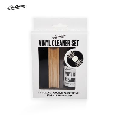 Gadhouse vinyl cleaner set ชุดทำความสะอาดแผ่นเสียง แปรงปัดพร้อมน้ำยาทำความสะอาดแผ่นเสียง