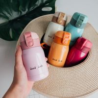 ☢❍□ 200ml/360ml Mini Thermos Cup Pocket Cup Stainless Steel Thermal Coffee Mug Vacuum Flask Insulated Hot Water Bottle Kids Gift