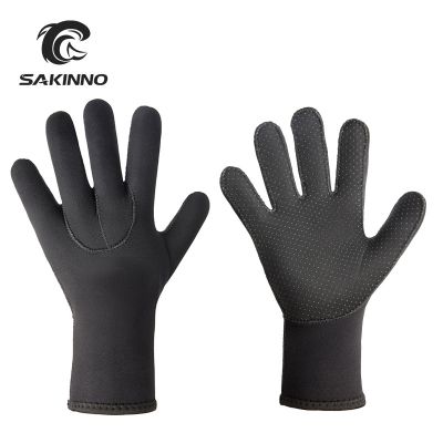 【JH】 Gloves 3mm  amp; 5mm Five Warm Wetsuit Gloves for Scuba Diving Snorkeling Paddling Surfing Kayaking