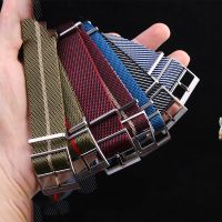 High Density Nylon Zulu Strap 20mm 22mm Zulu Band 304 Stainless Steel Buckle Military Men Replacement Bracelet Watch Accessories