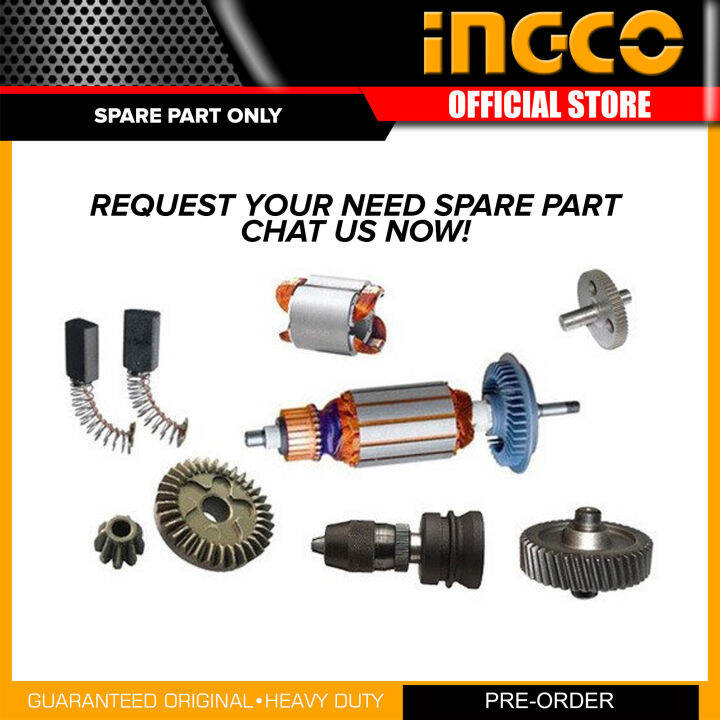 INGCO Spare Parts Check Out (for PREORDER) 4 pcs AG750162SP38