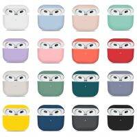 Soft Silicone Case For Air pods 3 Earphone  Bluetooth Wireless Cover For Apple airpod 3 Candy color Ultra-thin Protective Case Wireless Earbuds Access