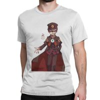 Jibaku Shounen Hanako-Kun Men T Shirt Vintage Tee Shirt Classic Short Sleeve Round Neck T-Shirts Pure Cotton Printed Tops 【Size S-4XL-5XL-6XL】