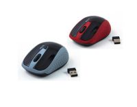 เมาส์ไร้สาย Anitech Wireless Mouse W214 Gray/Red  รับประกัน 2 ปี